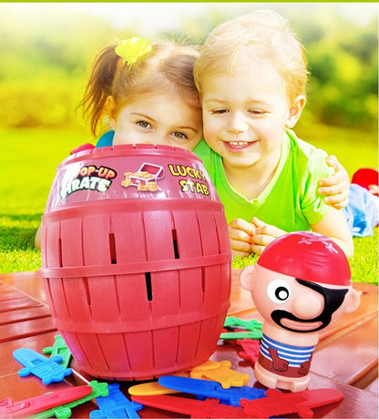 Pirate Board Game, Montessori Family Gathering Games, Childrens Funny Toy Cubes, Childrens Board Games Boys and Girls Gifts.