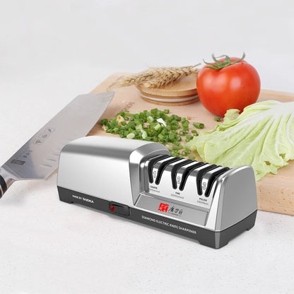 TAIDEA Professional Electric Knife Sharpener - 3-Stage System, Restore and Polish Blades Effortlessly Kitchen Sharpener