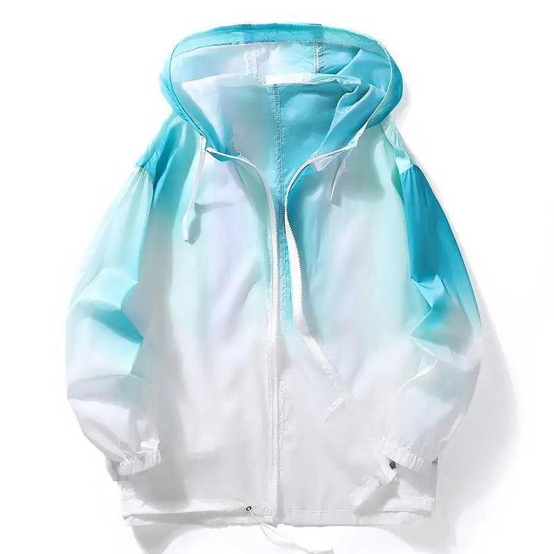 Sunscreen Jacket For Men High Quality Casual Windbreaker Jacket Breathable Waterproof Outdoor Jacket Sunshine Proction