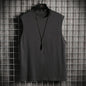 Men's Vest Sleeveless Muscle Tee Solid Blank Tank Breathable Comfortable T Shirt Hot Summer Gym Top