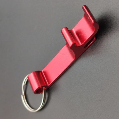 1PC Custom LOGO Name Bottle Opener Beer Keychain Keyring Multifunctional Laser Carving Key Ring Chain Bar AD Multi Color Gift