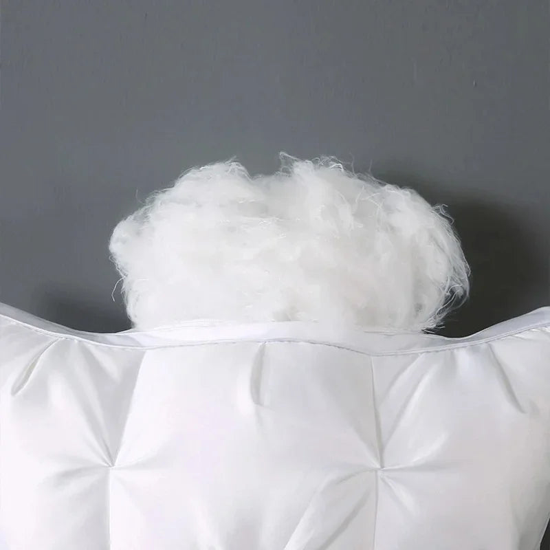 1pc 48x74cm Twisted Hotel Star Home Use Pillow Core - Soft Supportive Bed Pillows,Suitable For Dormitory Single Bed Pillow Cores