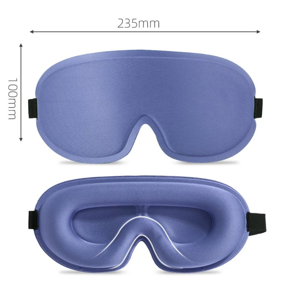 Travel 3D Sleeping Mask Blockout Light Sleep Mask Memory Foam Eyeshade Blindfold Sleep Masker Sleeping Aid Face Mask Eyepatch