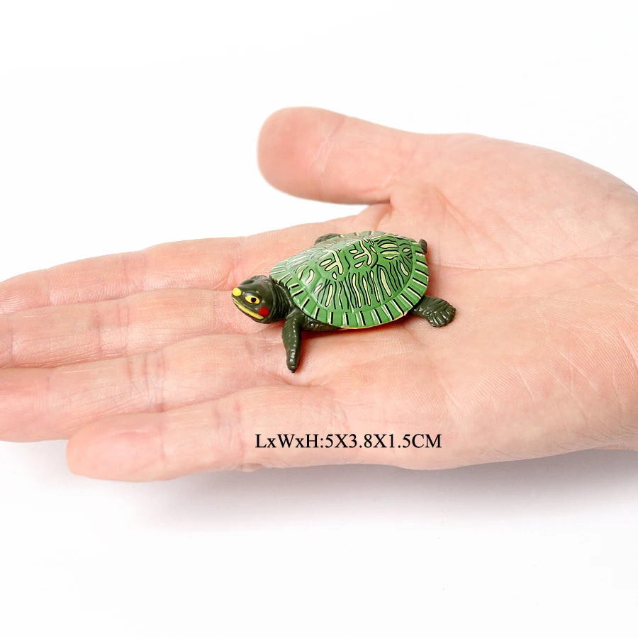 Simulation Chinese Softshell Leatherback Sea Turtle Snapping Turtles Tortoise Ocean Animal Model Education Toy Figures For Kids