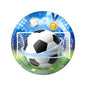 Blue Football Birthday Party Decoration Supply Birthday Soccer Plates Cups Napkins Towel Paper Tableware Tablecloth Party Favor