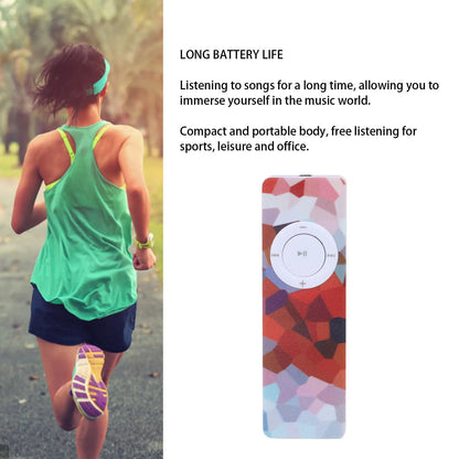 MP3 Music Player MP3 Player MP3 Player Build in Speaker Portable Music Player Supports Up to 64GB for Running Traveling Business