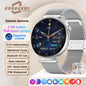 ECG Smart Watches Women 1.32 inch  AMOLED Screen Physical Examination Blood oxygen Pressure Fat Call Health ECG+PPG Smartwatch