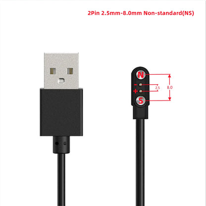 Aishi Magnetyczny kabel ładujący USB, ładowarka, adapter zasilania do inteligentnego zegarka, opaski sportowej, wyciskarki, słuchawek, szczoteczki do zębów, urządzeń kosmetycznych