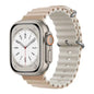 Ocean Strap for apple watch Band 44mm 40mm 45mm 41mm 49mm 46mm silicone correas bracelet iWatch series 7 5 6 3 se 8 Ultra 2 9 10