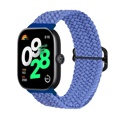 do paska Redmi Watch 4 Akcesoria Regulowany sportowy elastyczny nylonowy pleciony zamienny pasek correa bransoletka Miband 8 pro band