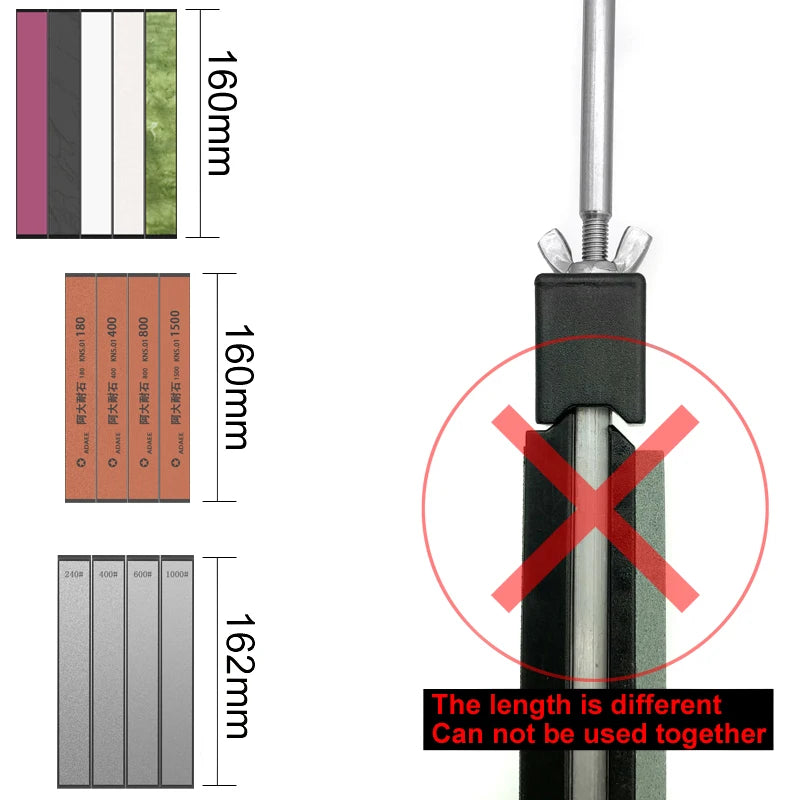 Angle Fixed Knife Sharpener Professional Sharpening Stone Kitchen Grinding System Honing Diamond Grinder Woodwork Tool Whetstone