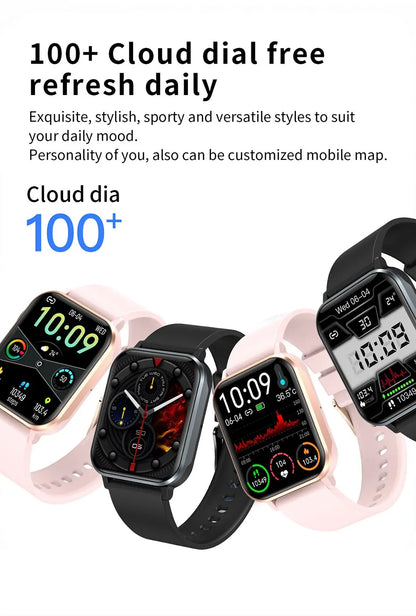 LIGE Women Smart Watch I68 Waterproof Bluetooth Call Watch for Women Smartwatch Ladies Sport Fitness Tracker Watches Men Watch