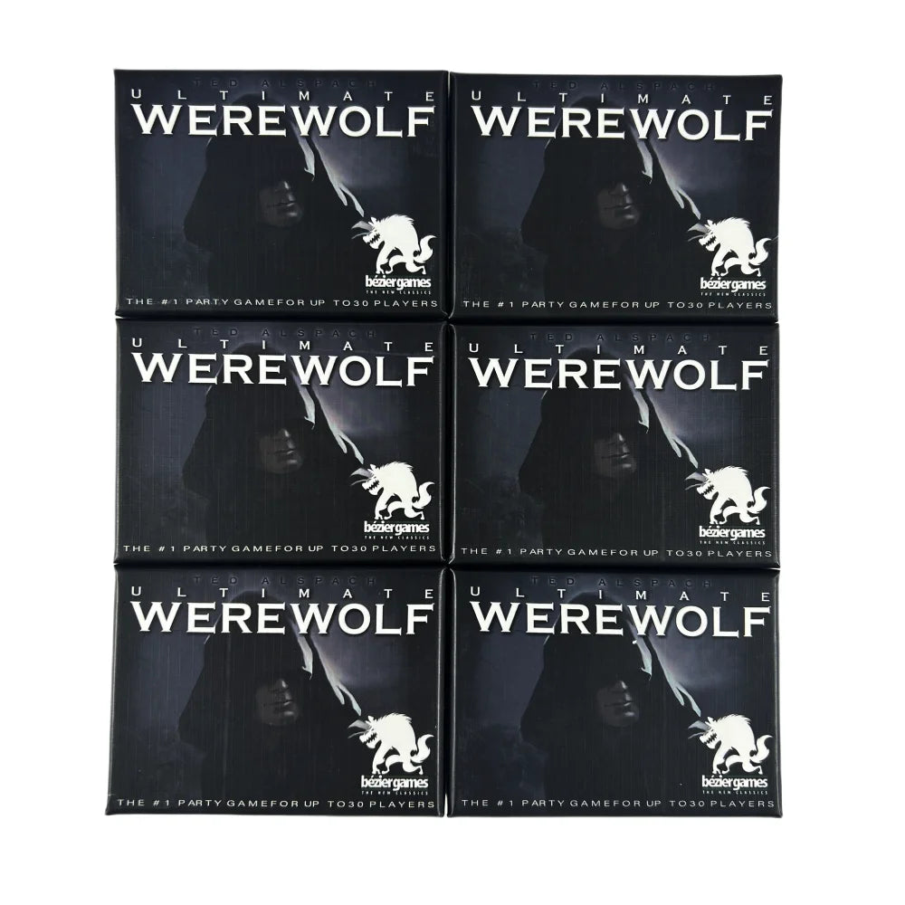 Ultimate Werewolf Revised Edition Card Game 34 Cards Keeps Games Fresh And Engaging Werewolf Party Game