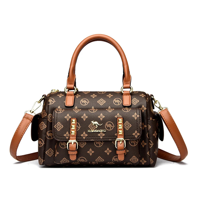 Luxury Designer Soft Leather Shoulder Crossbody Messenger Bags for Women 2026 High Quality Casual Ladies Purses and Handbags
