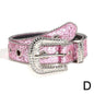 Women's Rhinestone Belt Shiny Sequined Jeans Waistband European American Fashion Decoration Versatile Glamorous Waist Chain