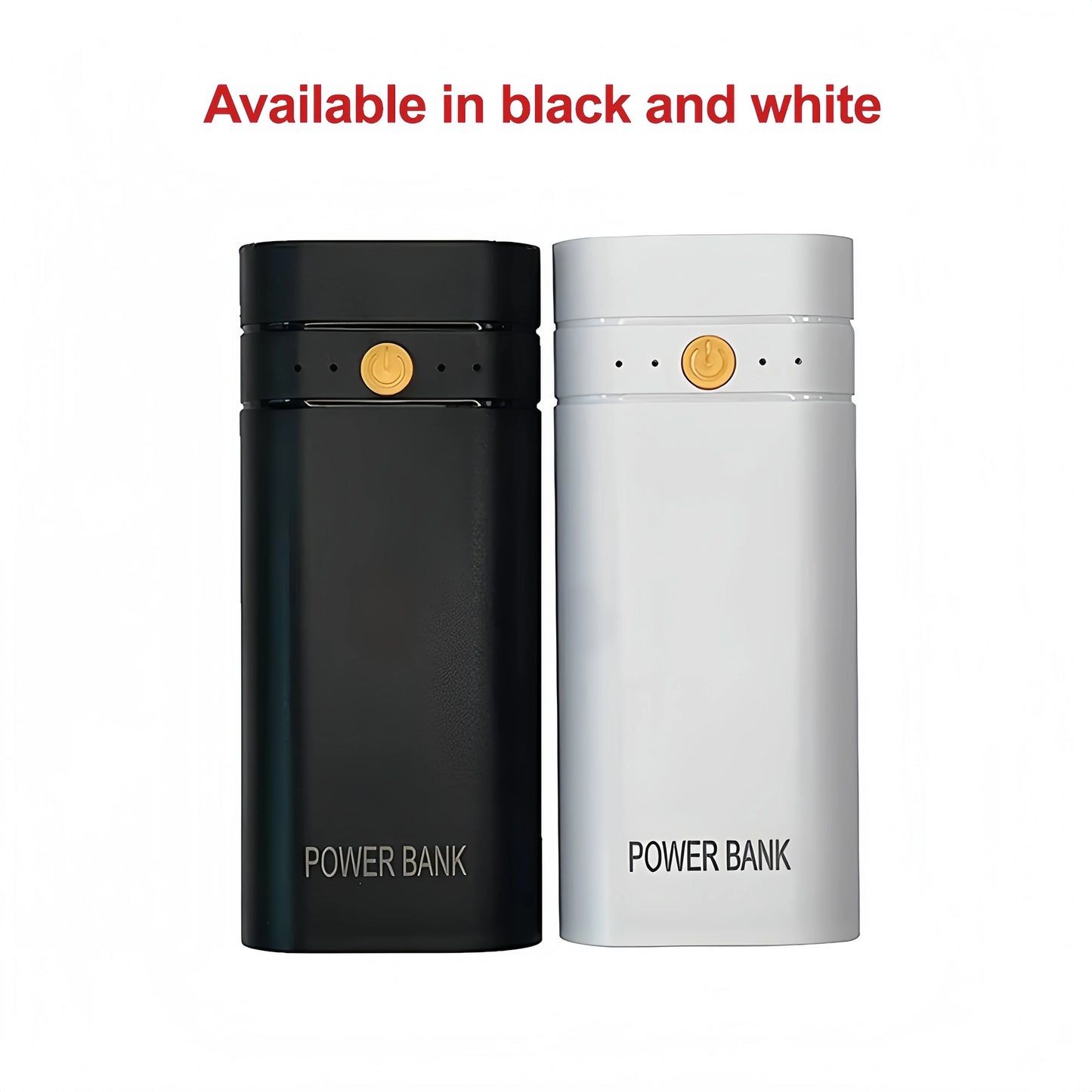 5V 2A 6000mAh 2X 18650 USB Type-C Battery Charger Case DIY Power Bank Box For Phone Electronic Charging Not Including Batteries