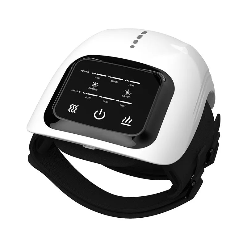 Knee Massager Smart Red Light and Massage Therapy for Swelling Stiff Joints Stretched Ligament and Muscles Injuries Gifts