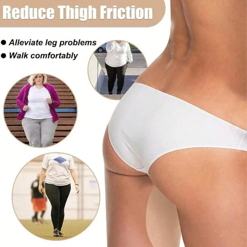 10/20/30/40Pcs Disposable Anti-Chafe Thigh Tape, Invisible No Trace Anti-Friction Thigh Pads Anti-Wear Body Stickers for Women