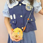 Large Capacity Capybara Plush Shoulder Bag Cartoon Capybara Handbag Unisex Capybara Handbag
