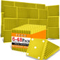 TOUO Sound-Absorbing Foam 6-48 Pcs Acoustic Foam Panels Wall Soundproofing Studio Acoustic Treatment Sound Absorbing Material