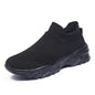 Men'S And Women'S Sneakers Mesh Breathable Lightweight High-Top Running Tennis Shoes Comfortable Outdoor Pair Naked Boots