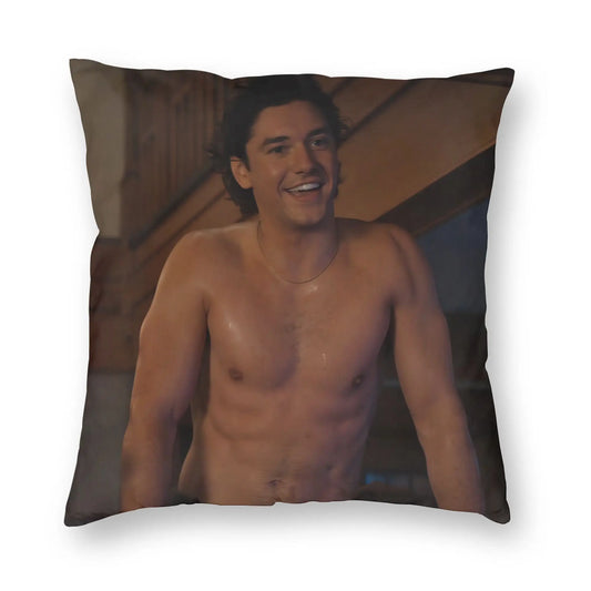 Garrett & Hannah Pillow Cover Off Campus Fashion Pillow Case For Sofa Home Decoration Square Pillowcases Gift Idea