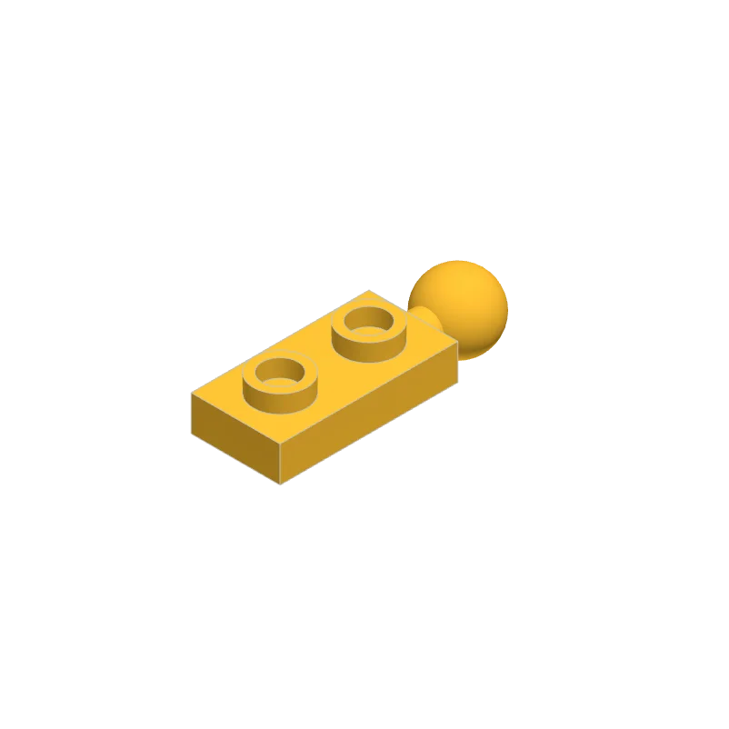 50pcs 22890 Modified 1 x 2 with Tow Ball on End Bricks Collections Bulk Modular GBC Toys For Technical MOC Buildings Blocks