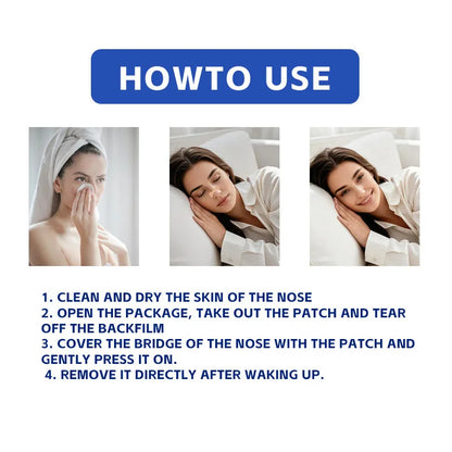 20/40/120/210PCS Nasal Strips Breathing Nose Patches for Adults and Child Better Sleeping Non-Invasive Anti Snoring Nose Breathe