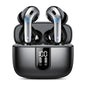 X87 In-Ear Headphones with LED Digital Display HiFi Stereo Earphones Long-lasting Headsets Phones Laptops Widely Compatible
