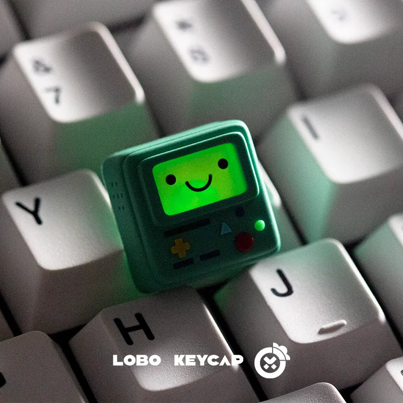 Adventure Game Cartoon Animation Light-Transmitting Design Mechanical Keyboard Esc Resin Material Customization Keycap Fun Gifts