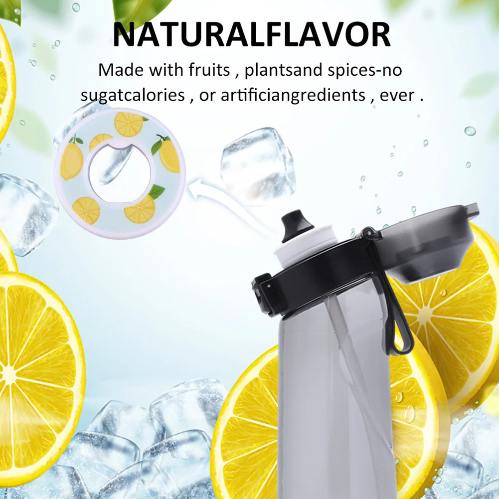 Scented Pods Air Flavour Scent Pods Drink More Water Fragrance Ring 0 Sugar Used In 650ML Fruit Flavoured Drinking Bottle