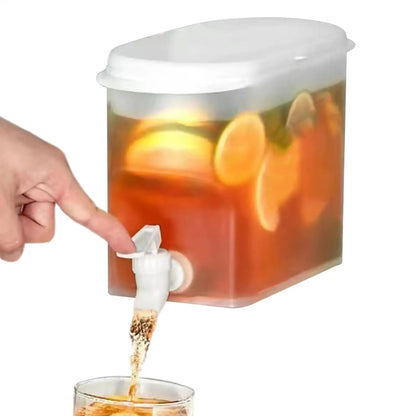 2.8L Cold Water Kettle With Faucet Beverage Dispenser WaterJug Lemonade Juice Container Water Pitcher For Kitchen Refrigerator