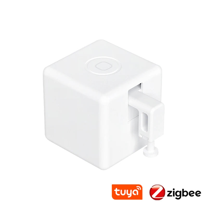 Tuya Zigbee Smart Fingerbot Switch Bot Remoter Garage Curtain Button Robot BLE Pusher Work With Alexa Google Home Voice Assitant