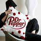 classic beverage brand Dr Pepper Pillow Anime Pillow Sofa Bed Head Pillow Cover Cushion Cover 45x45 cm Fashion