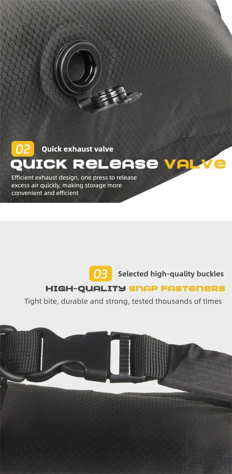 Vacuum Compression Storage Bag Portable Large Capacity Waterproof Luggage Bag Clothes Bag Dustproof Business Trip Travel