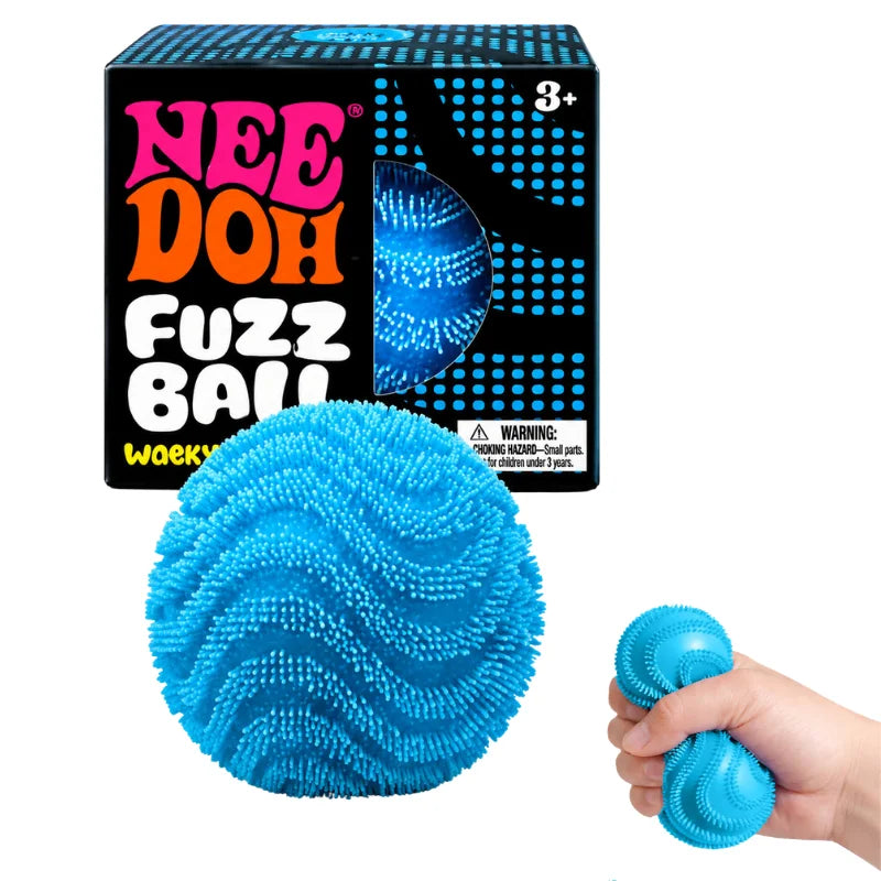 NeeDoh Fuzz Ball Blind Box Series Squishy Ornament Stress Relief Toys Suitable For People Under Pressure Fun Soft Stress Ball