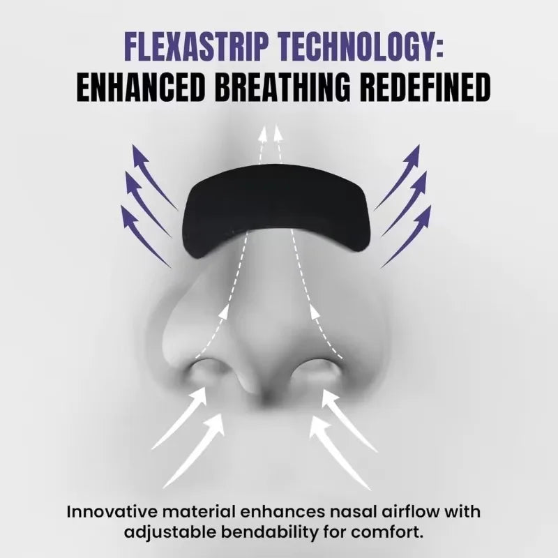 Black Nasal Breathing Strips Stop Snore Anti Snoring Patches Easier Better Breathe Health Care Sleeping Aid Decive