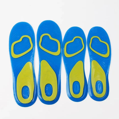 Silicone Non-Slip Gel Soft Sport Shoe Insoles Massaging Insole Orthopedic Foot Care for Feet Shoes Sole Shock Absorption Pads