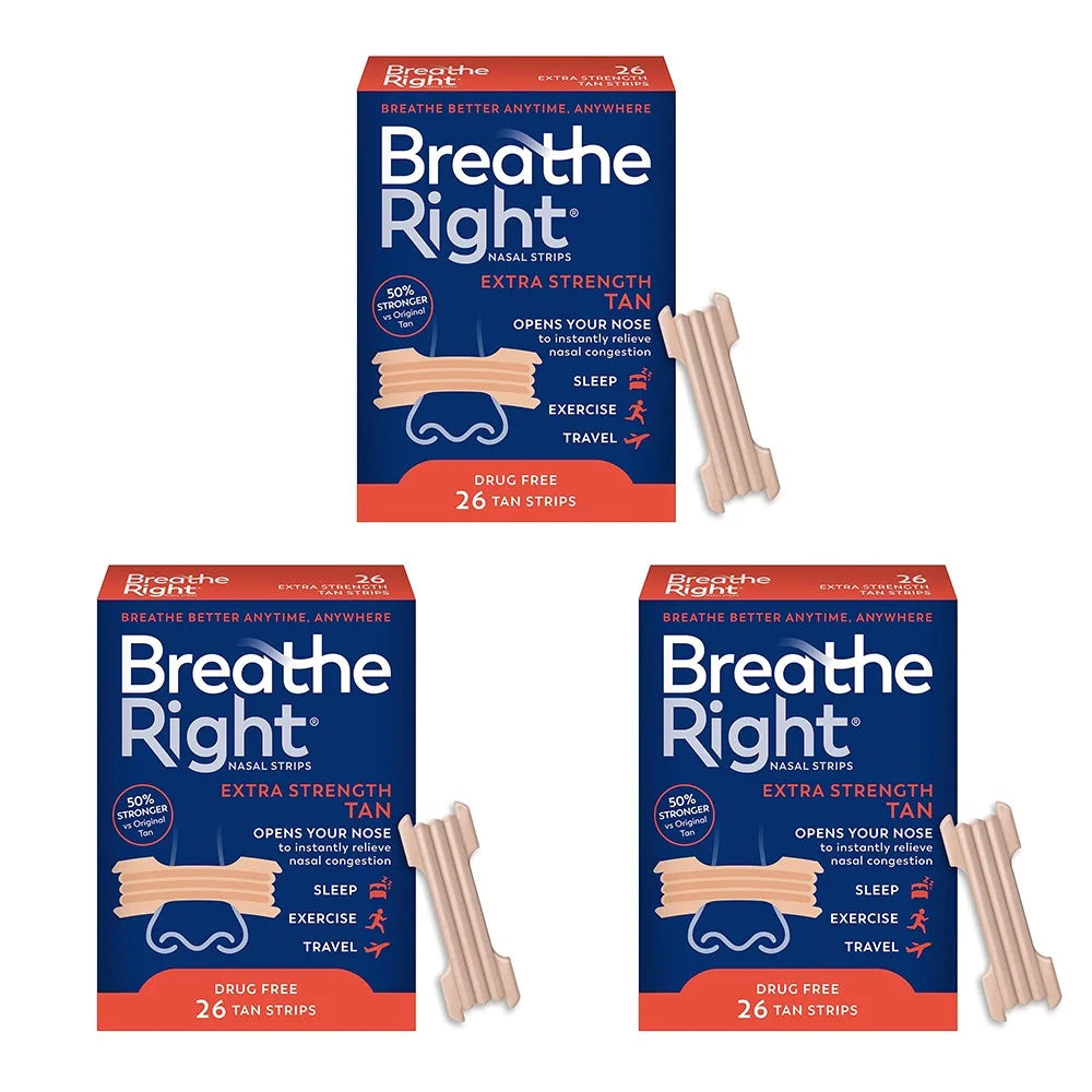 26/52/78Pcs,Sleep Nasal Strips,Nose Breathe Strips,Anti Snoring Nose Strips for Breathing,Exercise Air Intake and Improve Sleep
