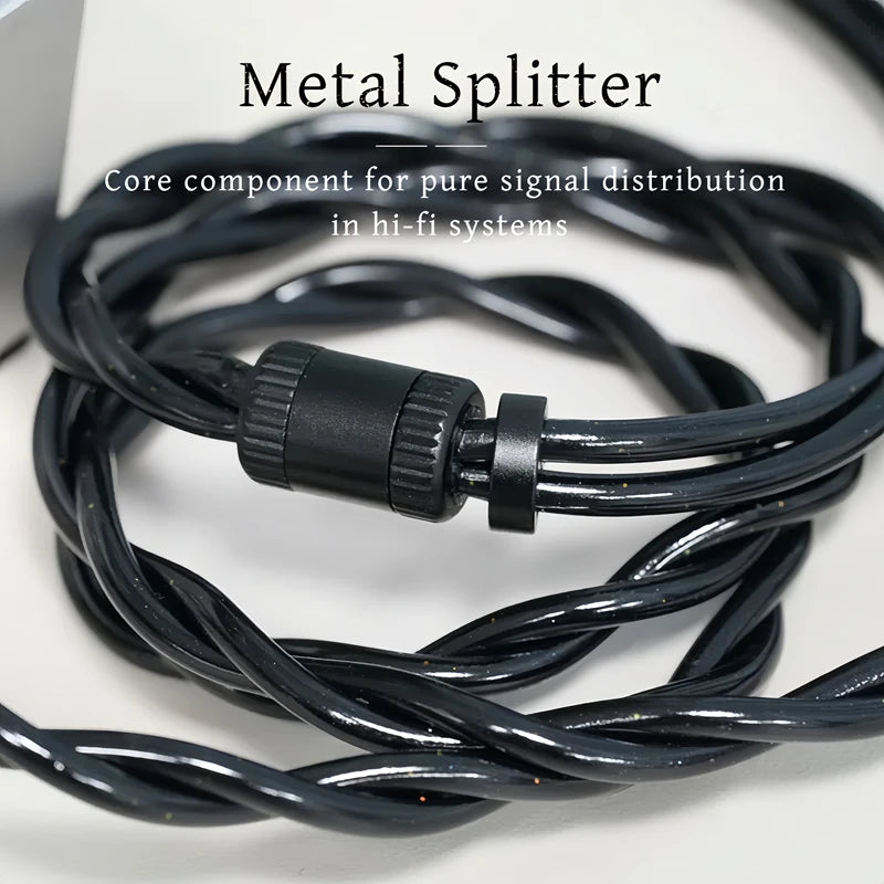 Nici HiFi-29S IEM Cable with 0.78mm 2-Pin QDC TFZ Dual 3.5mm to 4.4mm Balanced Upgrade Cable for KZ ZSN PRO ZS10 Pro EDX TRN