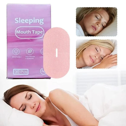 30/60Pcs Grade Mouth Tape Improved Sleeping Gentle Strip Anti-Snoring Mouth Tape Dry Mouth Relief Keep Mouth Closed