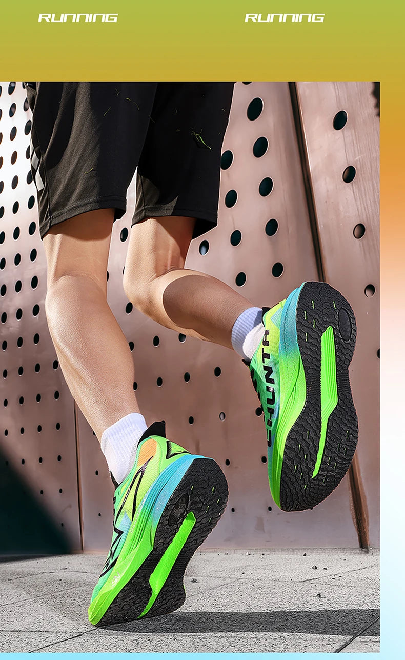 Running Shoes Original Man Carbon Plate Marathon Sports Lightweight Breathable AntiSlip Wear-resistant Casual Sneakers for Woman