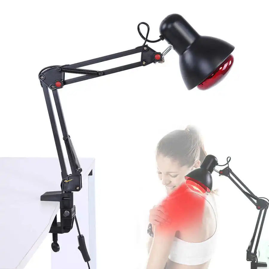 ZONGKUNG Physiotherapy Lamp Massage Tools Infrared Heat Heating Therapy Light Pain Relief Health Care Black Relief Pain Tools