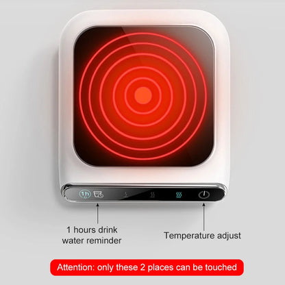 Mini Portable USB Cup Warmer Coffee Mug Heating Coaster 3 Gear 100°C Milk Tea Water Cup Heaters For Home Office Desk Heating Pad