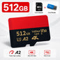 High Speed Micro TF SD Card 128GB 256GB Class10 U3 V30 for Camera Drone Driving Recorder Waterproof Memory Card