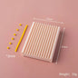 2-in-1 Rubbing Strip Soft Ball Mold Pottery Hand Rolling Shaping Maker for Clay Bead DIY Jewelry Earring Handmade Craft Supplies