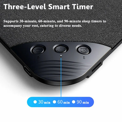 Mini Sleeping Bluetooth Speaker Rechargeable White Noise Sleep  Aid Soundbar Wireless Music Player Support TF Card Timed Shutdow