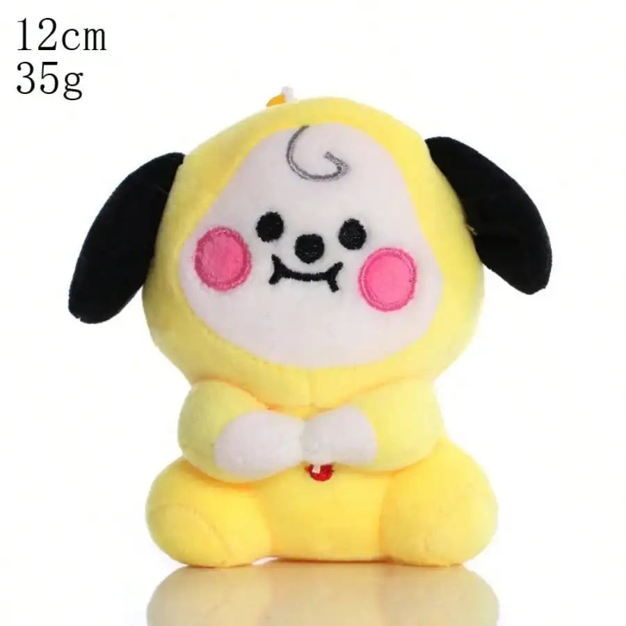 LINE FRIENDS BT21 Kpop Anime 10–24 Cm Cartoon Plush Toy Backpack: Cute Korean-Style Doll—Perfect for Christmas and Birthdays