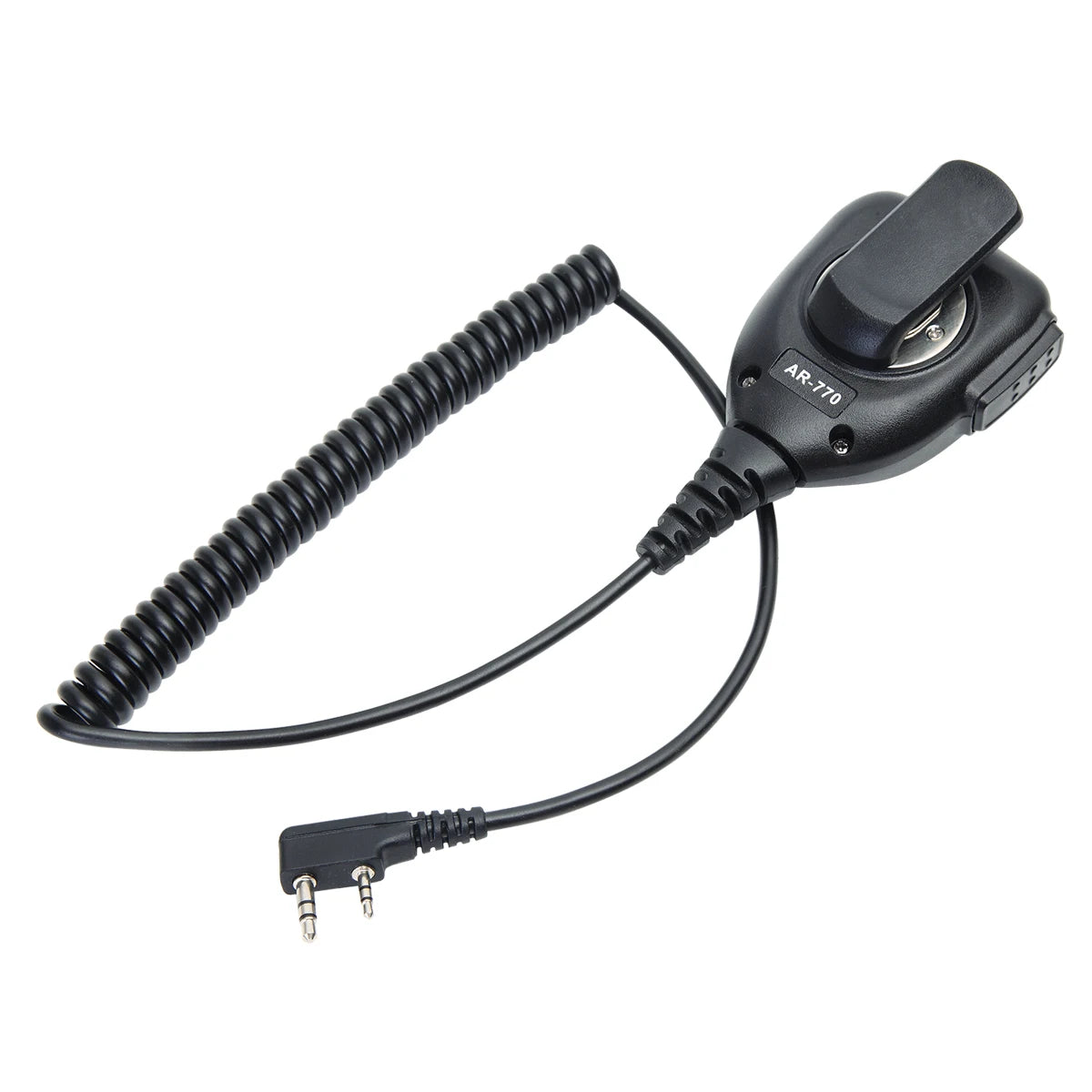 ABBREE AR-770 Walkie Talkie Speaker Microphone K Plug Handheld Mic For Baofeng UV-32 UV-5R Mini QuanSheng UV-K5/K6 Two Way Radio