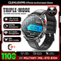 2026 New T-REX3 1100mAh Battery SmartWatch 10ATM Waterproof Compass Altitude HD Bluetooth call Sports Flashlight Smart Watch Men